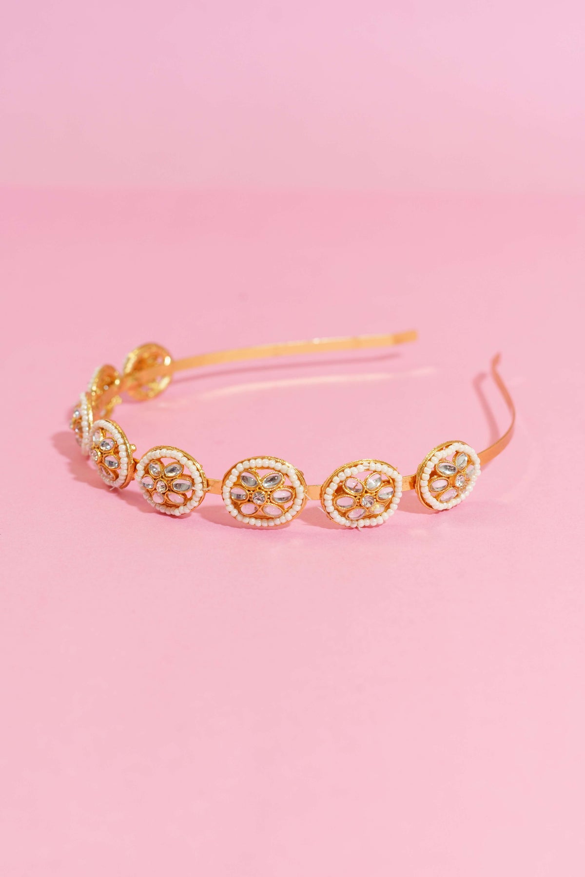 Pearl and Crystal Headband